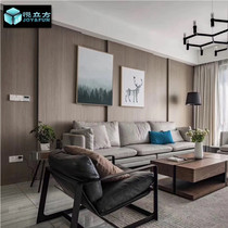 Kd veneer paint-free wood veneer solid wood background wall decorative wall panel log veneer veneer Keding board