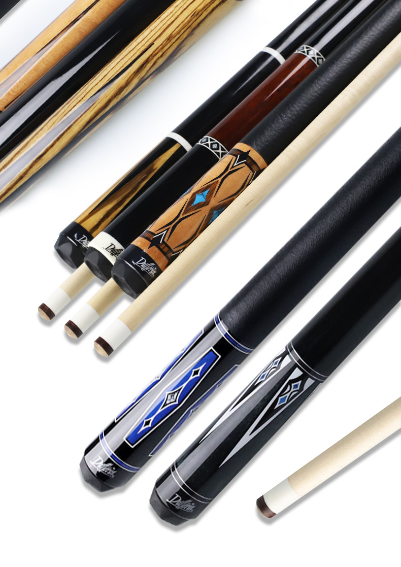 dfferin达芬尼台球杆大头杆中式黑八九球杆枫木实木球杆桌球杆