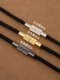 DZI BEAD LANYARD CLAVICLE CROSS PENTNANT JADE ARTWORT 수작업 밧줄 남성과 여성 Honter Neck Double-Head Pendant Rope DZI BEAD LANYARD CLAVICLE CROSS PENTNANT JADE ARTWORT 수작업 밧줄 남성과 여성 Honter Neck Double-Head Pendant Rope