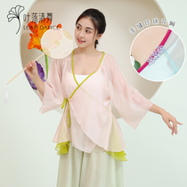 Ye Fang Qing Pearl Pearl Pearl Coloring Classical Dance Costume 2022 Spring and Summer New Clothing Dressing Clothing Clothing