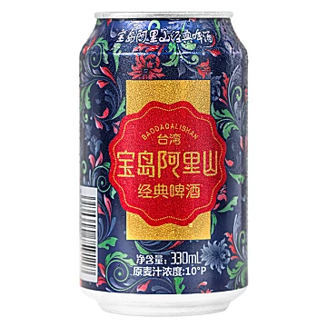 宝岛阿里山黄啤酒330ml*6瓶[6元优惠券]-寻折猪