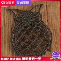 Cast iron pot pad rock a southern Japanese iron pot base insulation pot holder handmade iron pot seat pot tea ceremony accessories