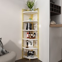 Size Corner Corner storage bookshelf corner hanging room display rack partition corner frame triangle ledge cabinet