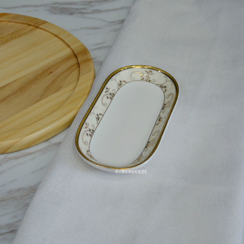 Ceramic towel holder, upscale hotel towel up phnom penh dish and hand towels small square plate tray was dim sum dishes