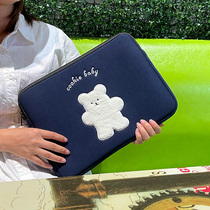 Cartoon cute computer bag Apple notebook inner tank bag macbook pro 13.3 inch air14 11 protective case