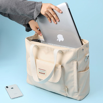 Niche computer bag 13.3 inch hand-held cross-body shoulder 15.6 inch 14 large capacity fashion canvas briefcase