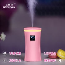 7-line USB humidifier on-board incense cotton stick humidified students Dormitory Small Desktop Plant Potted Flowers And Grass Atomization Tonic Water LED Night Light Air Conditioning Room Living Room Office Travel Portable