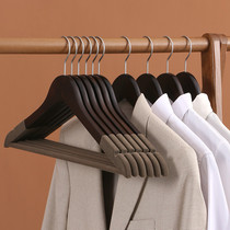 Flesh Solid Wood Costume Frame Non-slip Untracked Household Hangclothes Covered Wood Closet Shop