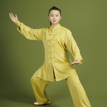 Tai Chi Suit Womens Autumn Winter New Embroidery Performance Wear and Martial Arts Taijiquan Martial Arts Taijiquan is customized for long time