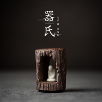 Jis ceramic cover Japanese-style creative teapot Pot cover Purple Sand coarse pottery Kung Fu tea accessories Tea ceremony accessories