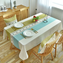 Tablecloth waterproof oil-proof and anti-scalding disposable Nordic coffee table table tablecloth desk ins student tablecloth pvc table mat