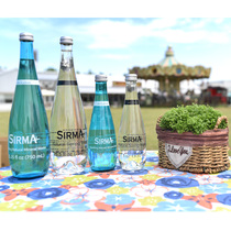Turkey imports SIRMA Mediterranean Elysees natural mineral water with gas hydrosphere 330ml bottle
