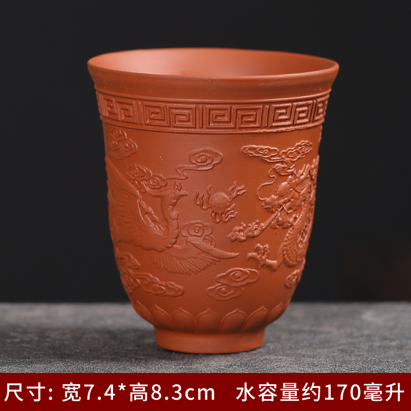 Violet arenaceous jianyang built lamp that build up with pure manual single CPU master kung fu tea tea set a single up ceramic temmoku