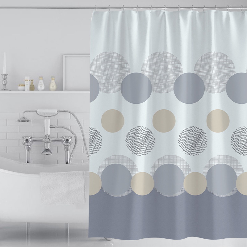 Minimalist bath Curtain Waterproof Cloth Suit Free bath Shower Dressing Room Shower hanging curtain partition window minimalist polyester fiber waterproof