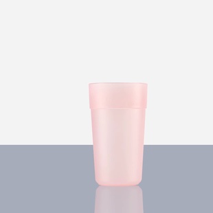 塑料杯子家用PP耐高温耐摔餐厅商用PC亚克力茶水杯啤酒果汁饮料杯