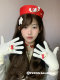 Ivona 오리지널 틈새 디자인 귀여운 빨간 리벳 새해 Y2K 칼라 피커 Ivona 오리지널 틈새 디자인 귀여운 빨간 리벳 새해 Y2K 칼라 피커