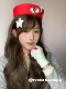 Ivona 오리지널 틈새 디자인 귀여운 빨간 리벳 새해 Y2K 칼라 피커 Ivona 오리지널 틈새 디자인 귀여운 빨간 리벳 새해 Y2K 칼라 피커
