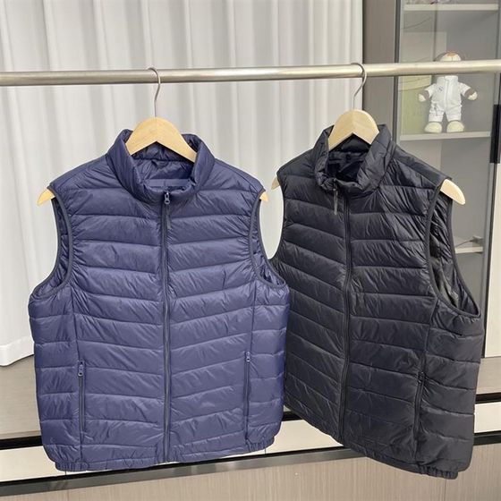 Recommended wall cracks! The hood is light and light! Foreign trade men's autumn C winter versatile comfortable and warm standing collar down vest jacket
Recommended wall cracks! The hood is light and light! Foreign trade men's autumn C winter versatile comfortable and warm standing collar down vest jacket