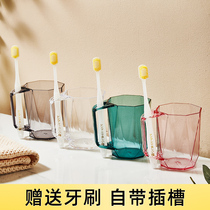 Brush tooth cup couple creative cup couple with high end toothpaste cup brush toothpaste cup 2 tooth tooth dorm room