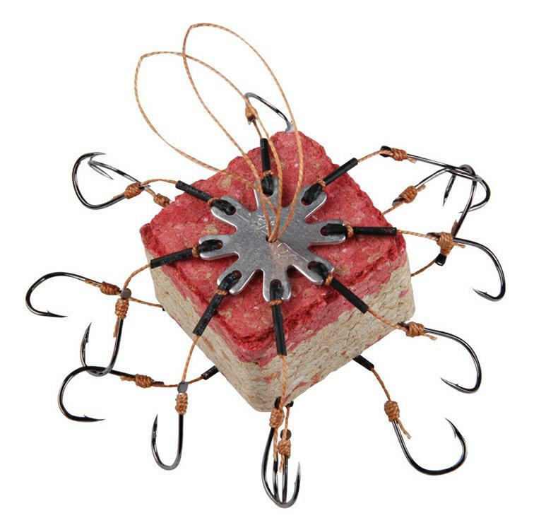 5盘装包邮翻版钩盘钩伊势尼鱼钩海钓鱼钩 翻板钩爆炸钩豆饼夹饼钩