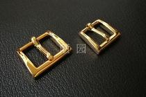High-end leather accessories Japanese word buckle pin buckle Shoulder strap buckle accessories Gold-plated spot jlf05 color 6