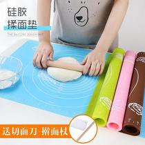 Rolling noodle Pad mildew-proof skin silicone rubber pad dessert dormitory life noodles groceries non-stick pasta