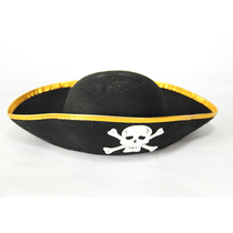 Halloween Pirate Hat Childrens Day Event Dress up Caribbean Pirate Hat Adult Pirate Captain Dress up Pirate Hat