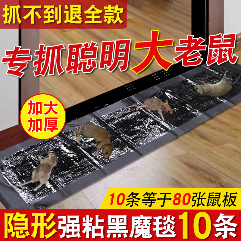 1 2 meters long blanket mouse paste super strong sticky mouse board to catch and stick to catch mice and block holes artifact to kill big mice for home use