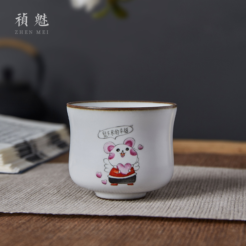 Shot incarnate all hand your up with jingdezhen ceramic cups kung fu tea set open sample tea cup individual single cup masters cup