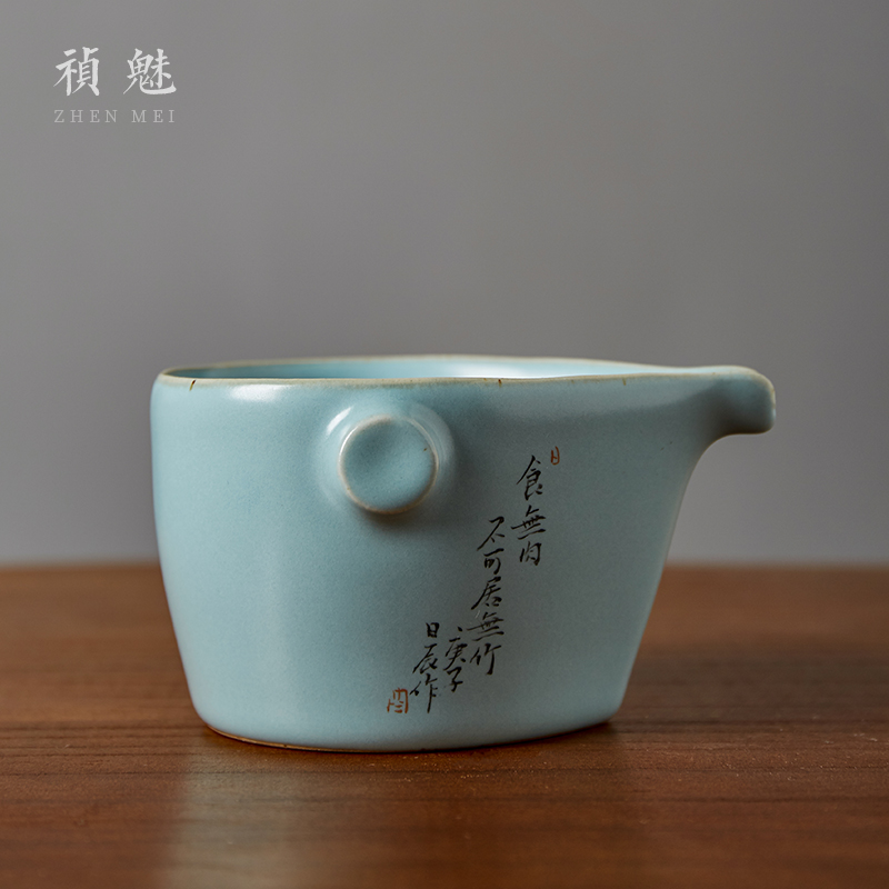 Jingdezhen ceramic fair keller shot incarnate your up hand - made painting of flowers and birds in kung fu tea accessories imitation hot tea sea points