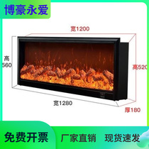 3d Atomization Fireplace American Fireplace Fireplace TV Cabinet Stove Home Indoor Emulation European And American Fake Fireplace Fireplace