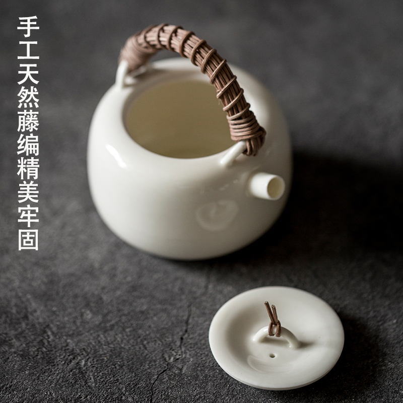 Dream ShuYu rhyme with Japanese tea suit small home sitting room ceramic kung fu tea tea set a complete set of tea cups