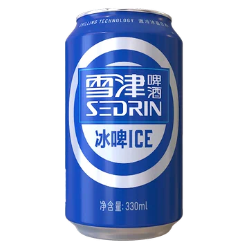 雪津蓝冰啤酒330ml*24听整箱[50元优惠券]-寻折猪