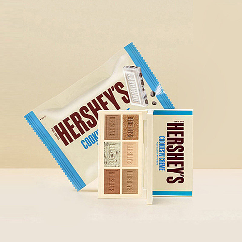 ETUDE HOUSE 伊蒂之屋 好时联名限定款 6色眼影盘 天猫优惠券折后¥79包邮包税(¥99-20)2款可选 赠单色眼影