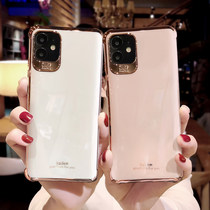 Apple 11 mobile phone shell women iphone11 full package anti-fall 11promax airbags 11pro turn sound shell personality creative tide card silicone 11maxpro upscale net red shake