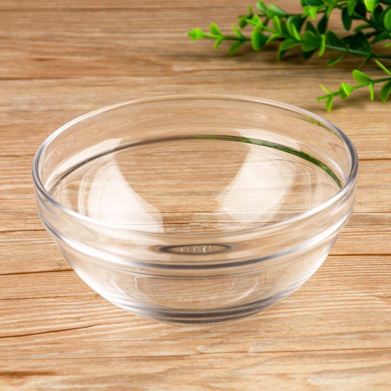 美容院精油碗玻璃碗面膜碗透明加厚小碗美容院spa会所调膜工具