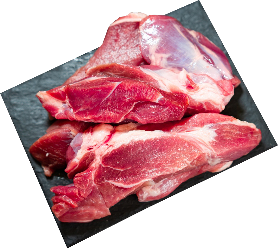 融化包退秦记三只小猪去骨前腿肉2kg西班牙进口冷冻猪肥瘦肉生鲜