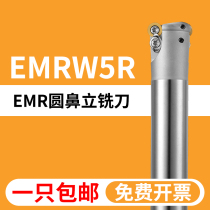 Numerical control knife lever EMR round nose stand milling cutter bar R4 R5 anti-seismic machining centre milling machine plane lengthened alloy hard knife