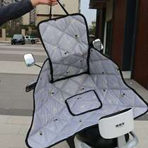 Electric motorcycle windshield is spring and autumn cold-proof split medium-thick battery car summer double-sided rain-proof four seasons universal