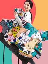 Electric motorcycle windshield is velvet thickened in winter 2021 new waterproof and cold-proof battery car windshield