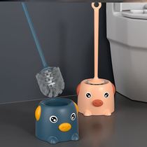 Brush head type long handle mesh red new home brushed home brushed brush clean Nordic toilet brushed light lavish