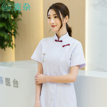 Nurse uniform long sleeve female cotton size Chinese style hospital beauty salon dental clinic Pet Hospital work clothes