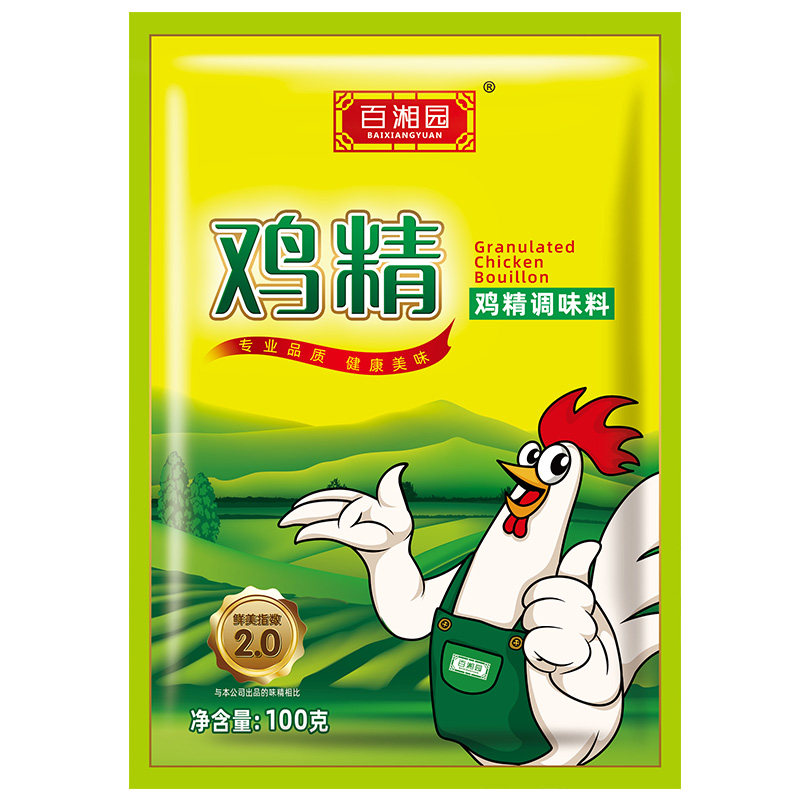 鸡精调料100g2袋家用小包装替代味精厨房炒菜调味料增鲜提味鸡粉