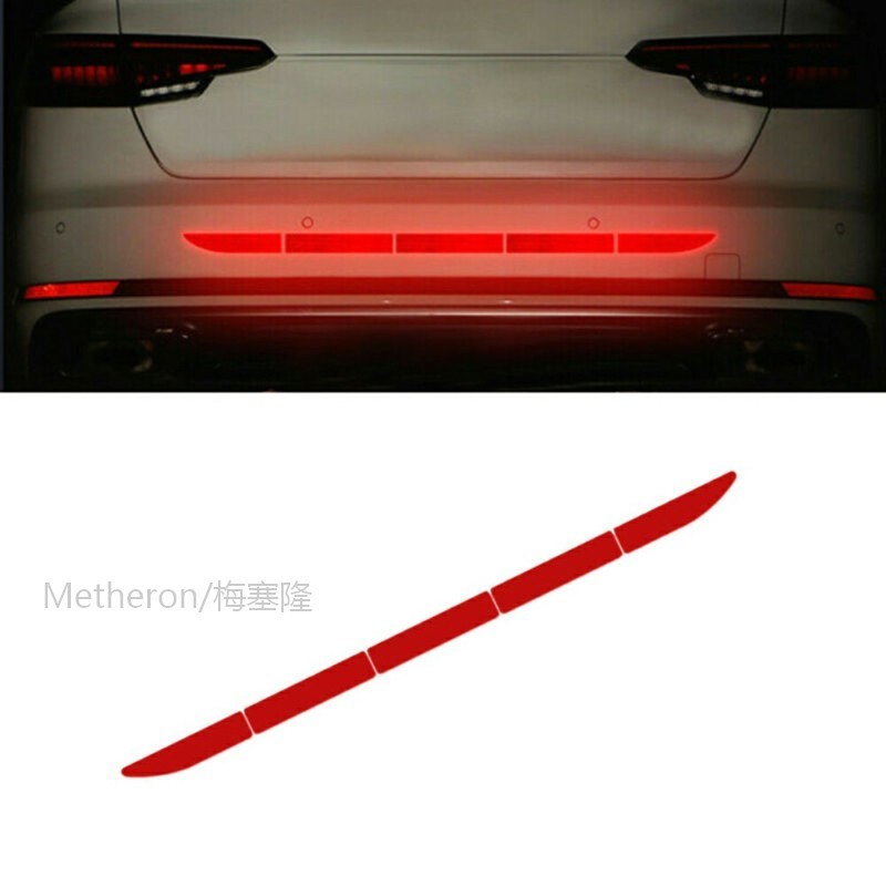 Reflector Sticker Car Exterior Accessories Adhesive Reflecti (1627207:3331260:sort by color:Red)