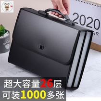 Electrical Appliances Brochure Containing folder 26 Layer Organ Package A4 Handheld paper clip Volume Sub-containing box Information Book