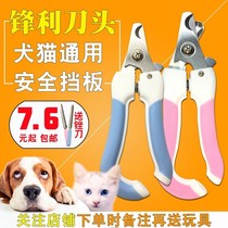 Pet nail clippers Teddy golden hair dog nail clippers medium large dog nail clippers kitten cat toenails scissors