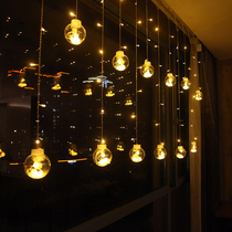 LED ball light Wishing light Small color light Flashing light String light Starry room Bedroom window curtain decoration light
