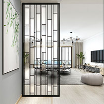 Customized glass screen partition wall simple modern Nordic living room room small household office decoration porch