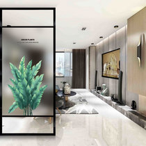 Customized modern art glass screen partition decoration simple living room in the bedroom bathroom mask background wall