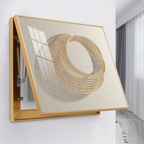 Modern simple shielding distribution box switch box Nordic meter box decorative painting light luxury non-perforated hanging painting